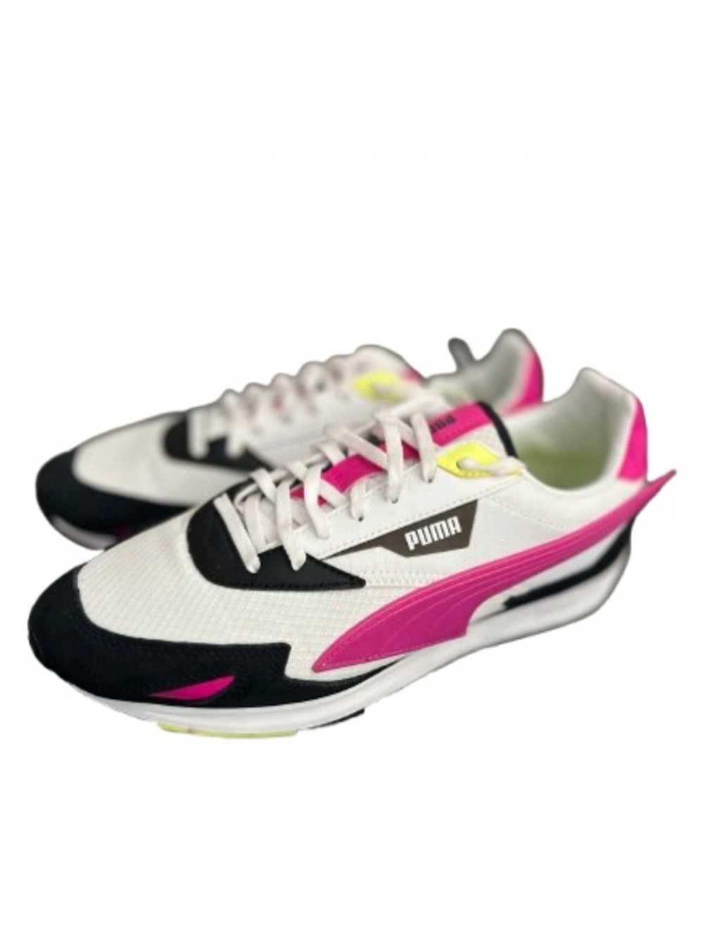 Puma Lo Rider Tech White Ultra Magenta Sneakers Womens Size 9 Like New
